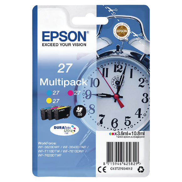 Epson WF-3620DWF/3640/7110 C/M/Y Pack Ink