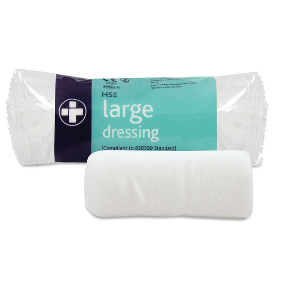 Reliance Medical HSE Large Dressing 18cm x 18cm PK10