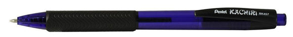 Pentel Kachiri Retractable Ballpen Dark Blue PK12