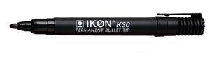 Value Permanent Marker Bullet Tip Black (PK10)