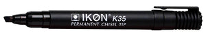 Value Permanent Marker Chisel Tip Black (PK10)