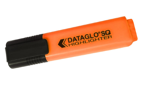 Value Highlighter Flat Barrel Chisel Tip Orange (PK10)