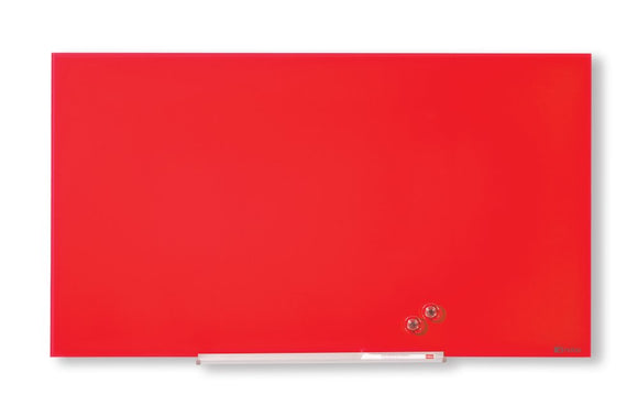 Nobo Diamond Glass Red Board 1883x1059mm
