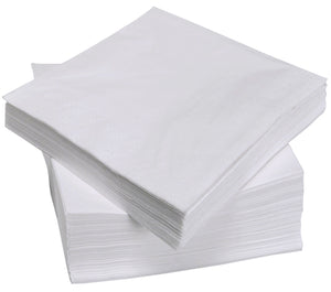 Value White Napkins 33cm 2ply (Pack 100)