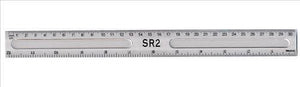 Value Ruler Clear 30cm  Pack of 20