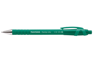 PaperMate Flexgrip Ultra Medium Tip 1.0 mm Green Ink PK12