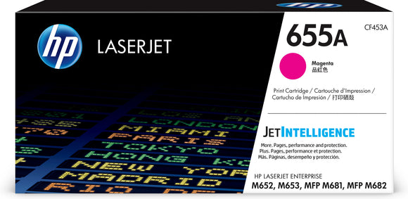 HP 655A Magenta Toner Cartridge