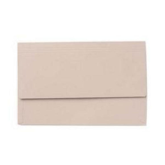 Value Document Wallet Foolscap Buff PK50