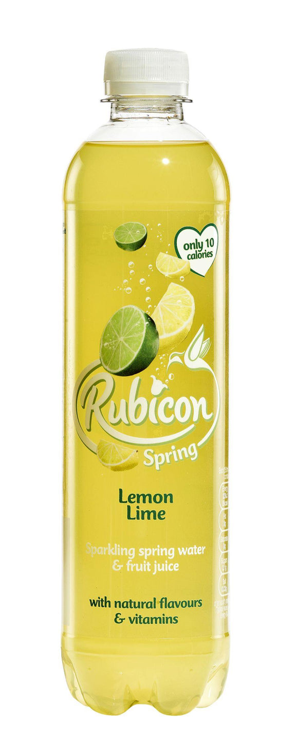 Rubicon Spring Lemon Lime 500ml PK12