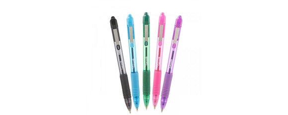 Zebra Z-Grip Smooth Retractable Ballpoint Pen Assorted Colour PK5
