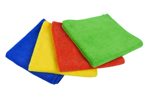 EcoTech Microfibre Cloths (38x38cm) Yellow PK10