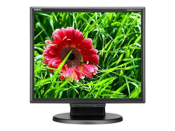 NEC 17 Inch Black and Silver Monitor