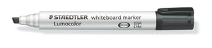 Staedtler Whiteboard Marker Black Chisel PK10