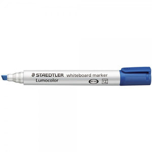 Staedtler Whiteboard Marker Blue Chisel PK10