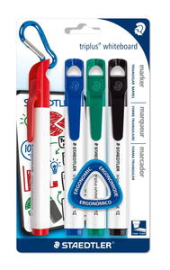 Staedtler Triplus Whiteboard Marker Assorted Chisel Tip PK4