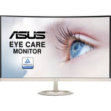 Asus Vz27Vq  27 Inch Curved Ultra Slim Dp Hdmi Monitor