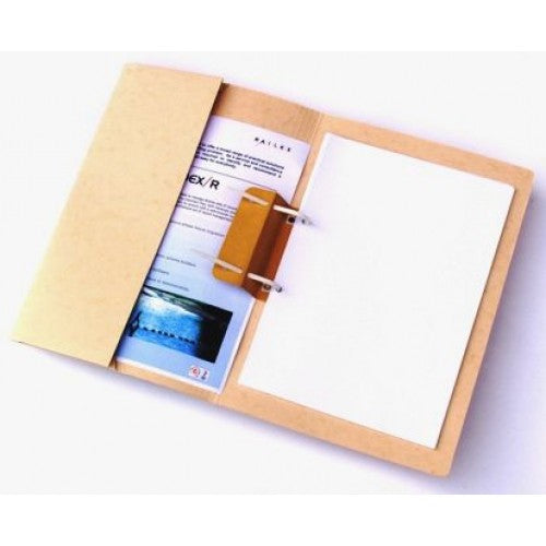 Railex Easifile with Pocket Foolscap Ivory PK25