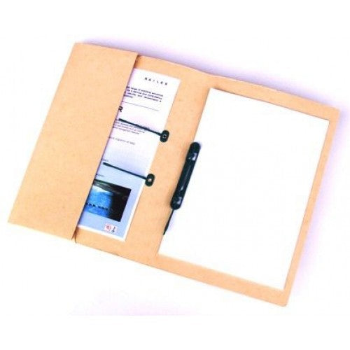 Railex Polifile with Pocket Foolscap Ivory PK25