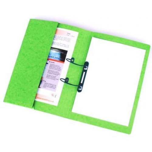 Railex Polifile with Pocket Foolscap Emerald PK25