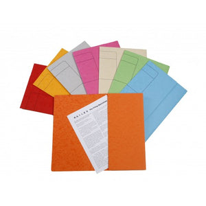 Railex Pocket Folder Foolscap Assorted PK25