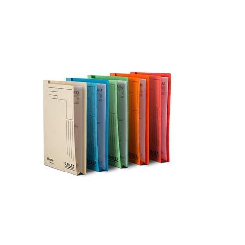 Railex Slipcase Folder A4 Assorted PK25