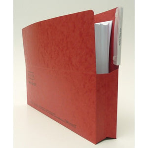 Railex Shelf Wallet Foolscap Ruby PK25