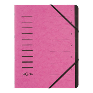 Pagna Pro 7 Part File A4 Dark Pink  PK 5