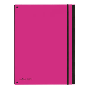 Pagna Master Organiser A4 Dark Pink  PK 8