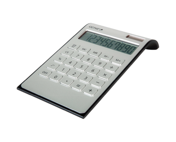 Genie400 Desktop Calculator Silver