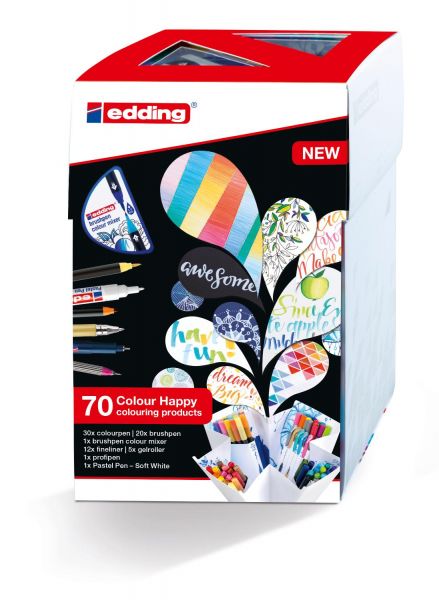 Edding Colour Happy Big Box Set PK69