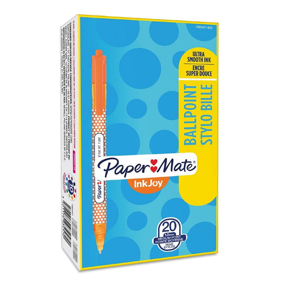 Papermate Inkjoy 100 Wrap Retractable Assorted PK20