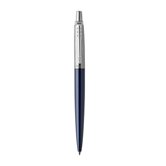 Parker Jotter Royal Blue Barrel Chrome Trim Bl