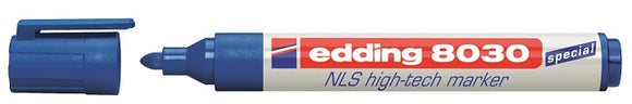 Edding 8030 NLS Marker BLUE Pack 10