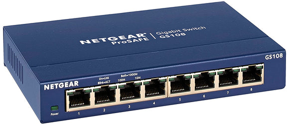 Netgear Prosafe 8 Port Gigabit Desktop S