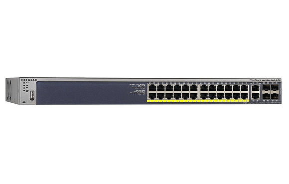 Netgear M4100 26G POE Managed Switch