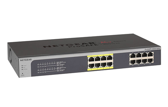 Netgear Prosafe Plus Unmanaged 16 PoE Po