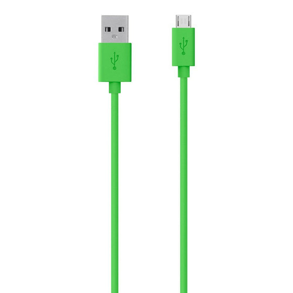 Belkin 2m Micro USB Cable Green