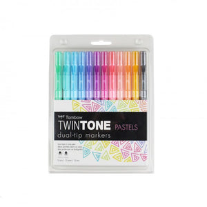 Dual Tip Twintone Pastel PK12