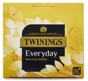 Twining English Breakfast Tea 50 Envelopes (PK 6)