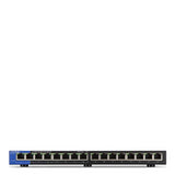 1GB Unmanaged PoE 16 Port 125w