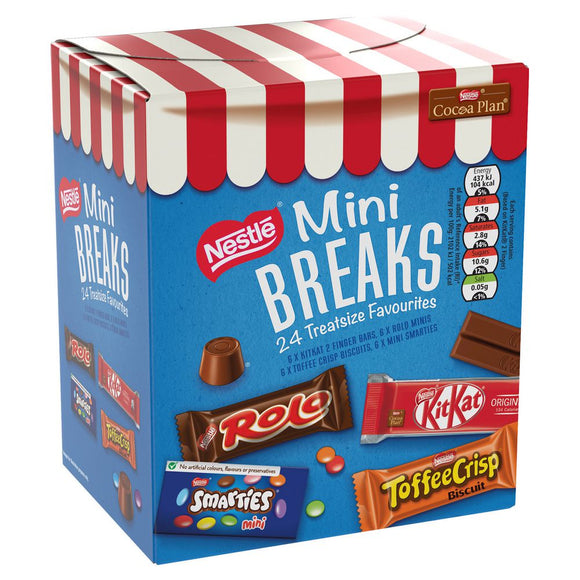 Nestle Mini Break Pack 24 Mixed 416g (Pack 1)