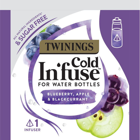 Cold Infuse Blueberry Apple Blackcurrant for Water Bottle