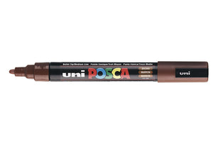 Posca PC-5M Marker Med Brown Single Pen