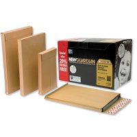 New Guardian Heavyweight P&S Gusset 25mm Manilla C4 PK100