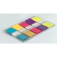 Post-it Index Flags 12mm 100 Tabs 5Assort Colours 683-5CB