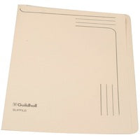 Guildhall Slipfile A4 230gsm Cream Pack 50