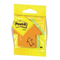 Post-it Arrows Block Pad 70x70mm Neon Orange/Green Ref 2007A