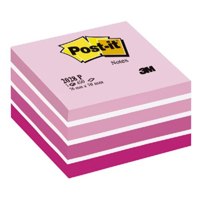 Post-it Note Cube 76x76mm Pastel Pink 2028P