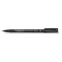 Staedtler Lumocolor OHP Pen Perm Superfine 0.4mm Black PK10