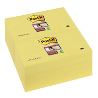 Post-it Notes 76x127mm Canary Yellow PK12